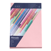 Mosaic 20 enveloppe C6 rose