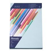 Mosaic 20 Karten A5 hellblau