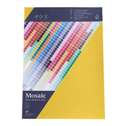 Mosaic 5 carte A4 jaune