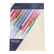 Mosaic 5 carte A4 ivoire