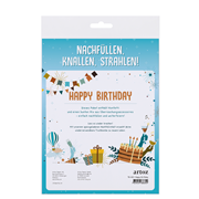 Nachfüllset Happy Birthday DE