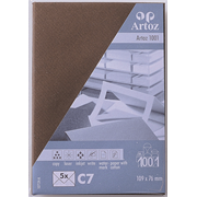 1001 Pkg 5 Kuverts C7 braun