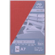 1001 emb. 5 cart. A7 rouge