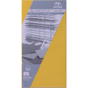 1001 emb. 5 envel. jaune soleil