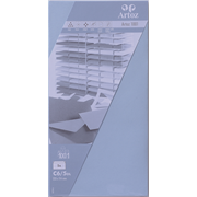 1001 emb. 5 envel. bleu pastel