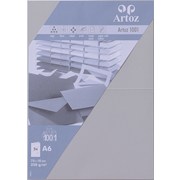 1001 emb. 5 cart. A6 gris clair