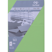 1001 emb. 5 cart. A6 vert bouleau