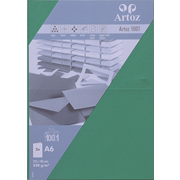 1001 emb. 5 cart. A6 vert sapin