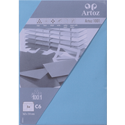 1001 Pkg 5 Kuverts C6 azur