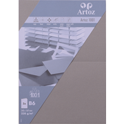 1001 Pkg 5 Karten B6 graphit