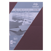 1001 Pkg 5 Karten B6 marsala