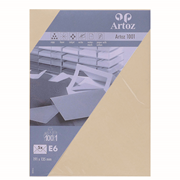 1001 Pkg 5 Kuverts E6 taupe