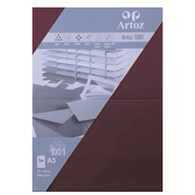 1001 Pkg 5 Karten A5 marsala