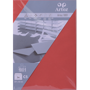 1001 emb. 5 envel. C5 rouge