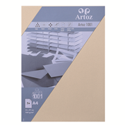 1001 Pkg 5 Bogen A4 taupe