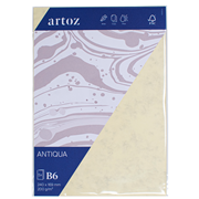 Antiqua Pkg 5 Karten B6 chamois