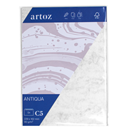 Antiqua Pkg 5 Kuverts C5 grau