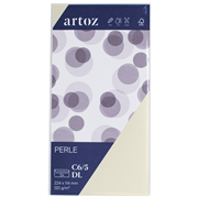 Perle Pkg 5 Kuverts ivory