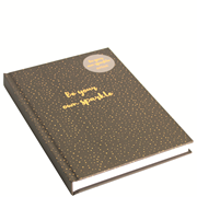 Notizbuch A5 - Hardcover braun