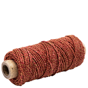 Geschenkband rot glitzer