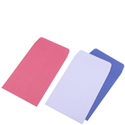 Sacs en papier petits uni coloré assort