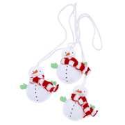 Étiquette cadeau bonhomme de neige