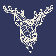 Laser cut, renne
