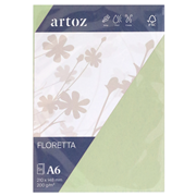 Floretta Pkg5 Karte A6 l.green