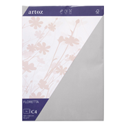 Floretta Pkg 5 Kuverts C4 light grey