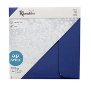 Klondike emb. 5 envel. d saphir