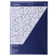 Klondike emb. 5 envel. C4 saphir