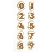 A-W: Zahlen gold