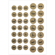 Sticker journées