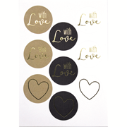 Sticker with love