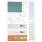 Sticker Tag Flower Breeze