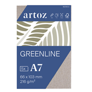 Greenline emb. 5 cart. A7 beech