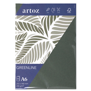 Green Line emb. 5 cart. A6 Moos Grün