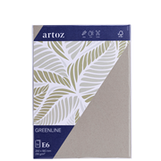 Green Line Pkg 5 Karten E6 beech