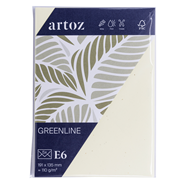 Green Line emb. 5 envel. E6 tortilla