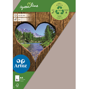 Green Line Pkg 5 Karten A4 beech