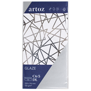 Glaze Pkg5 Umschlag C6/5 DL silver shine