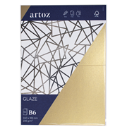 Glaze Pkg5 Karte B6 gold shine