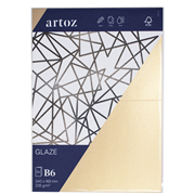 Glaze Pkg5 Karte B6 bronze shine