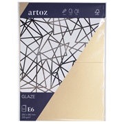 Glaze Pkg 5 Karten E6 bronze shine