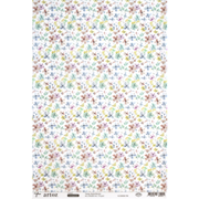 Fleurs transparentes et colorées