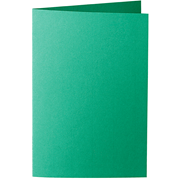 1001 cartes B6 vert sapin