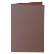 1001 cartes B6 brun