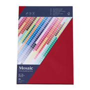 Mosaic 5 Kuverts B6 weinrot