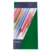 Mosaic 5 carte qd vert sapin