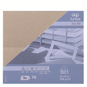 1001 Pkg 5 Tischk. taupe